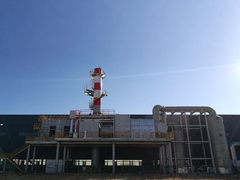 沸石转轮浓缩+蓄热式焚烧炉系统